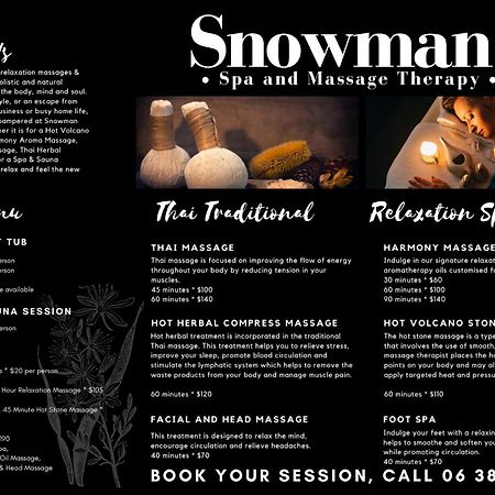 Snowman Cabins 오하쿠네 외부 사진